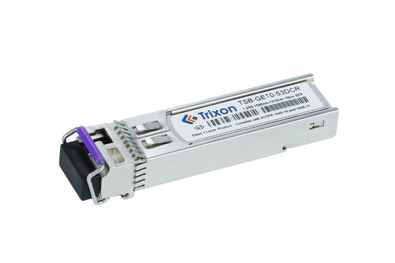 Beli TPB-TG20-23DCR 20km 10G bidi LC TX1270nm, RX1310nm SFP+ Transceiver Module MSA SFF-8472 Selaras pembuatan online