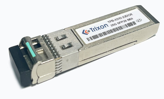 BIDI TX1270nm RX1310nm 25G SFP28 Transceiver Dengan Jarak 10km TPB-X510-23DCR