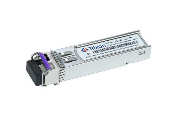 Modul Transceiver SFP+ Mode Tunggal 10G 20km TX1270nm RX1310nm