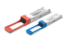 Konsumsi 2.0W 100G QSFP28 Transceiver Single 3.3V Power Supply Kecepatan Transfer Data untuk Jaringan