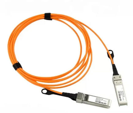 40G QSFP+ AOC Transceiver Module Jarak 5M 850nm Dengan Kabel Optik Aktif