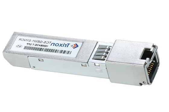 RJ-45 10gbe Transceiver Tembaga SFP 1.25Gbps 10M 100M 1000M TCS-GEM1-01NCR