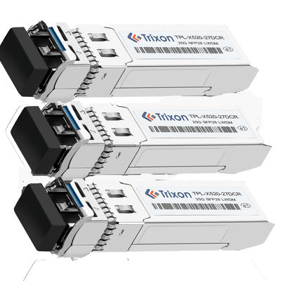 25G SFP28 LWDM Pemancar Optik Tipe Serat SMF 20km
